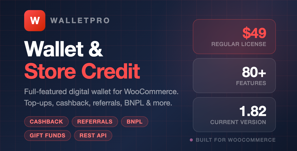 WalletPro for WooCommerce